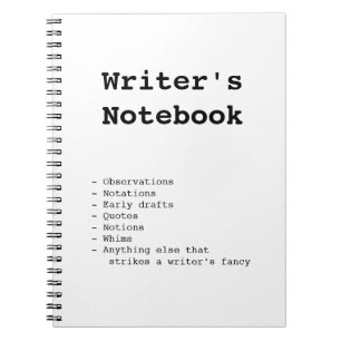 Schrijver-laptop Notitieboek
