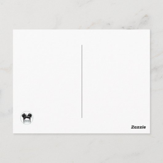 Schrijver Levert Briefkaart (Achterkant)