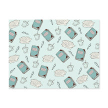 Schrijver Levert Briefkaart