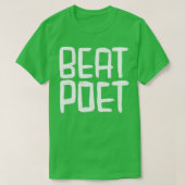 Schrijver Literatuur Beat Poet T-shirt (Design voorkant)