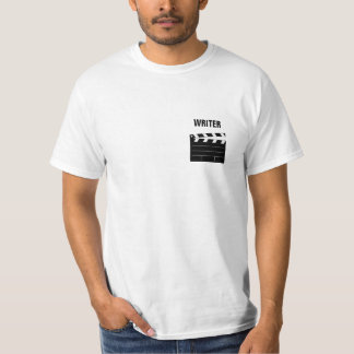 Schrijver met filmmarkerwaarde T-shirt