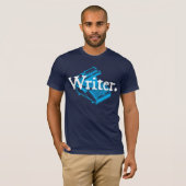 Schrijver. Met Schrijfmachine T-shirt (Voorkant volledig)