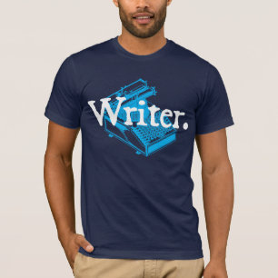 Schrijver. Met Schrijfmachine T-shirt