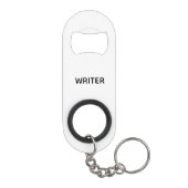 SCHRIJVER MINI FLESSENOPENER (Achterkant)