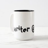 Schrijver @ Mok werk (Voorkant links)