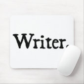 Schrijver. Muismat (Met muis)