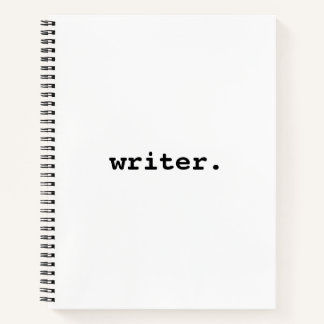 Schrijver Notitieboek