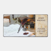 Schrijver of Blogger Inspirerend citaat Bureaumat (Voorkant)