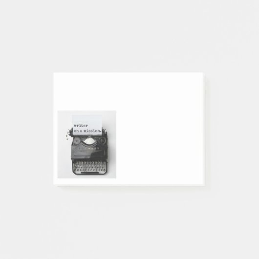 Schrijver op een missie: Post-it notities Post-it® Notes (Voorkant)