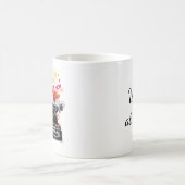 Schrijver op het werk Mok NANOWRIMO (Center)