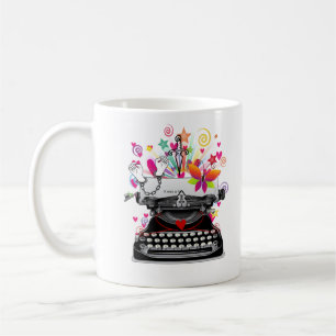 Schrijver op het werk Mok NANOWRIMO