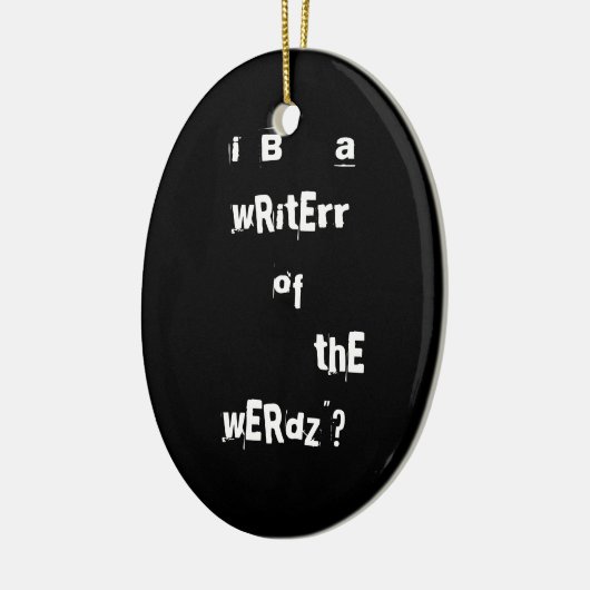 Schrijver Ornament (Links)