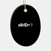 Schrijver Ornament (Achterkant)