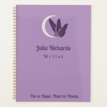 Schrijver Paarse Macaroon