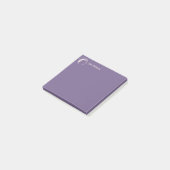 Schrijver Paarse Macaroon Post-it® Notes (Schuin)