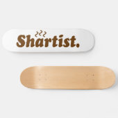 Schrijver. Persoonlijk Skateboard (Horizontaal)
