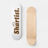 Schrijver. Persoonlijk Skateboard (Voorkant)