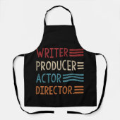 Schrijver Producer Actor Director Filmmaker Gifts Schort (Voorkant)