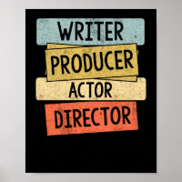 Schrijver Producer Actor Director Filmmaker