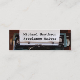 Schrijver Reinzetmachine voor schrijfmachine op ho Mini Visitekaartje