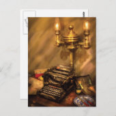 Schrijver - Remington-schrijfmachine Briefkaart (Voorkant / Achterkant)