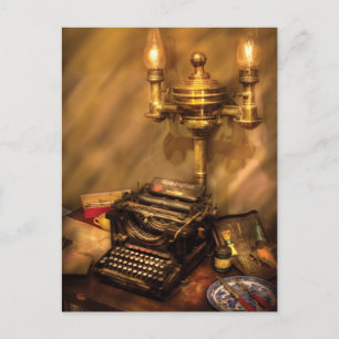 Schrijver - Remington-schrijfmachine Briefkaart