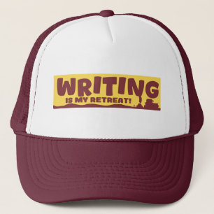 Schrijver Retreat vakantie Art Style Trucker Pet