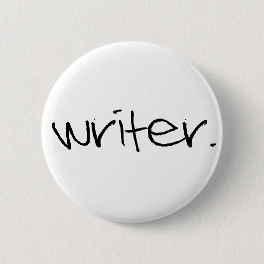 Schrijver Ronde Button 5,7 Cm (Voorkant)