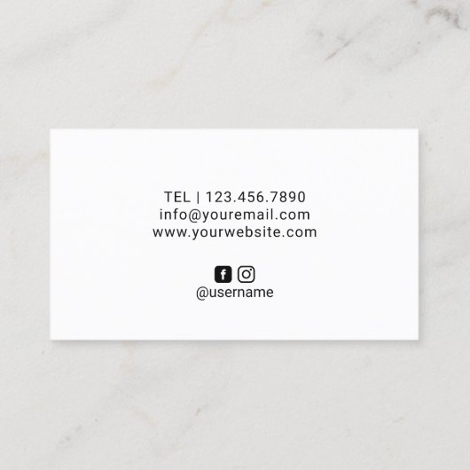 Schrijver Schrijver Auteur Pen Nib Logo Waterverf Visitekaartje (Achterkant)