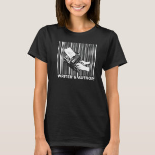 Schrijver Schrijver Novellist Literatuur Boeken Pu T-shirt
