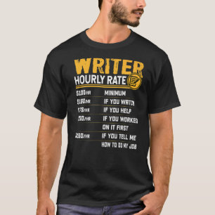 Schrijver schrijver schrijver schrijver schrijver t-shirt