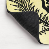 Schrijver Skull en Crossbones Quills Muismat (Hoek)