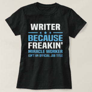 Schrijver T-shirt