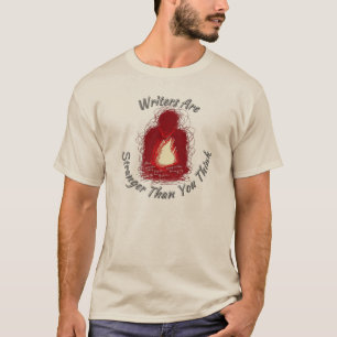 Schrijver T-shirt - Ze zijn vreemder dan je denkt