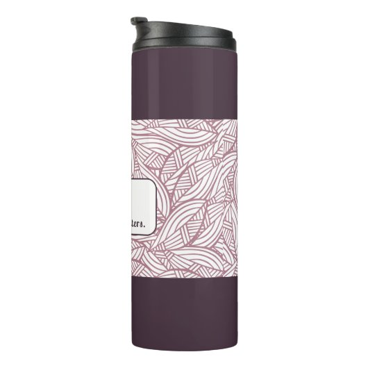 Schrijver Thermosbeker (Geroteerd rechts)