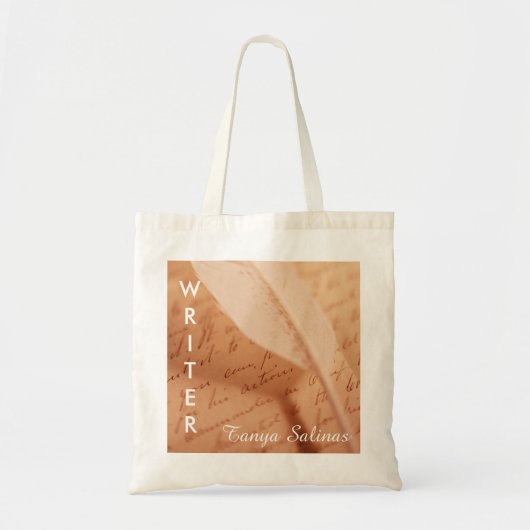 Schrijver Tote Bag (Voorkant)