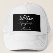 Schrijver Trucker Hat Pet (Voorkant)