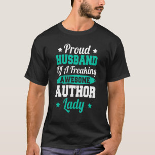 Schrijver uitgever blogger auteur Husba T-shirt