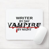 Schrijver Vampire 's nachts Muismat (Met muis)