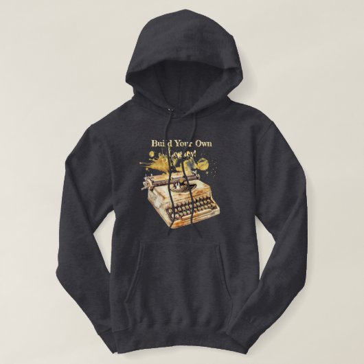 Schrijver van het boek "Build Your Own Legacy" Hoodie (Design voorkant)