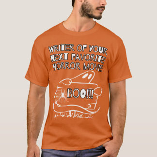Schrijver van je favoriete horrorfilm horrorsc t-shirt