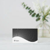 Schrijver Visitekaartje (Staand voorkant)