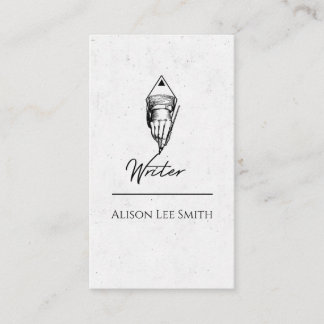 Schrijver Visitekaartje