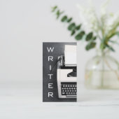 Schrijver Visitekaartje (Staand voorkant)