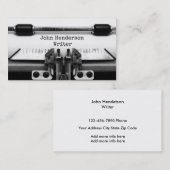 Schrijver-visitekaartje Visitekaartje (Voorkant / Achterkant)