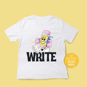 Schrijver "Write" Pencil T-shirt
