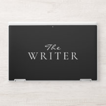 Schrijver zwart wit