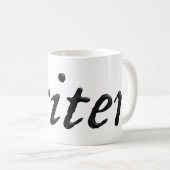 Schrijver Zwarte Ing Koffiemok (Voorkant rechts)