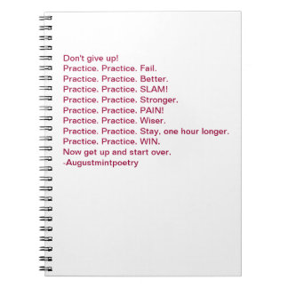 Schrijverjournaal met Feverish Motivation Notitieboek