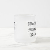 Schrijvers Ancient Text Frosted Tea of Coffee Mok (Center)